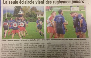 Dauphiné Libéré du 15/10/2014