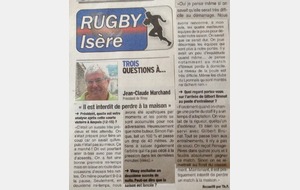 Dauphiné Libéré du 28/10/2014