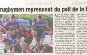 Dauphiné Libéré du 29/10/2014