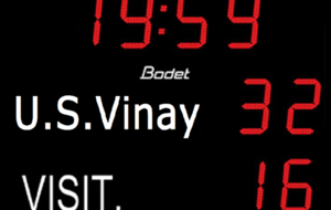 Au coup de sifflet final retrouvez les résultats sur le site