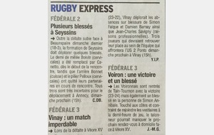 L'article du jour 03/11/2015