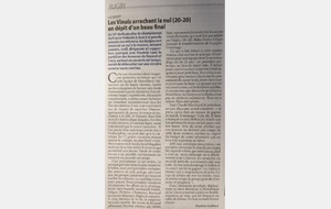 L'article de la semaine 20/05/2016