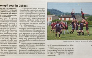 L'article de la semaine 30-09-2016