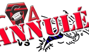 Encore un match annulé...