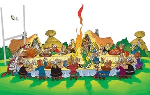 Repas des anciens joueurs...