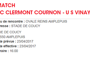 Pour la réserve se sera Amplepuis