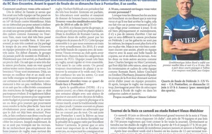 L'article de la semaine 09/06/2017. L'emblématique Julien BOREL...