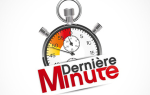 Dernière minute : début des matchs à 13h30.