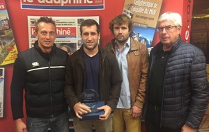 Damien Barnay le talent individuel au service du collectif...