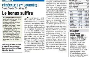 Les articles du jour 05/11/2017