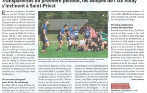 L'article de la semaine 20/01/2018