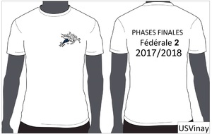 Tee Shirt ''Phases Finales 2017-2018''