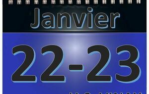 Programme du week-end 22,23 janvier