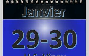 Programme du week-end 29,30 janvier