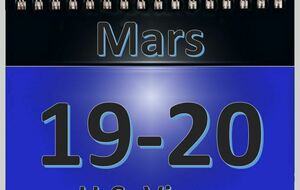 Programme du week-end 19,20 mars