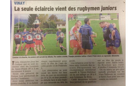 Dauphiné Libéré du 15/10/2014