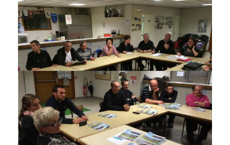 Réunion mensuelle du bureau 01/12/2014