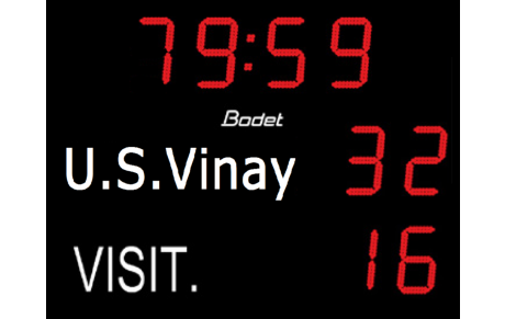 Au coup de sifflet final retrouvez les résultats sur le site