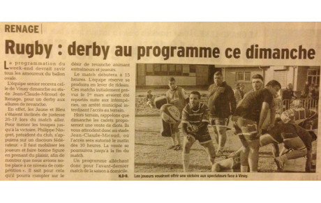 L'article du jour 13/03/2015