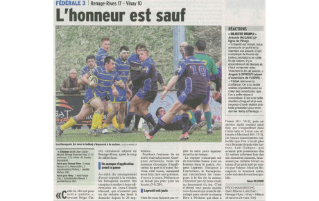 L'article du jour 16/03/2015