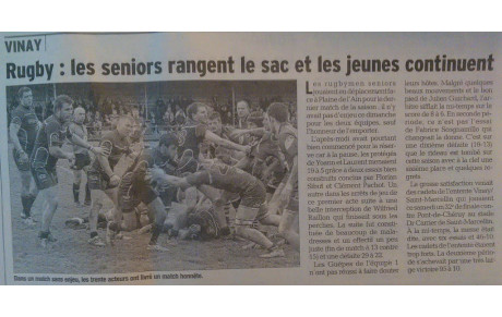 L'article du jour 22/04/2015