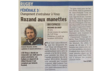 L'article du jour 22/06/2015
