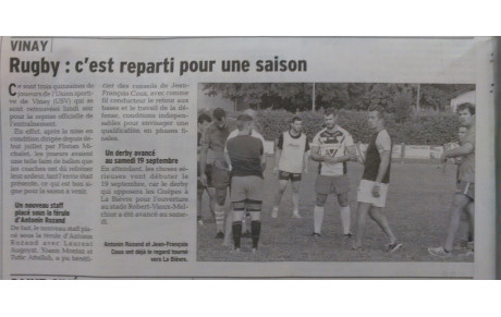 L'article du jour 19/08/2015
