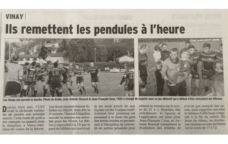 L'article du jour 20/09/2015