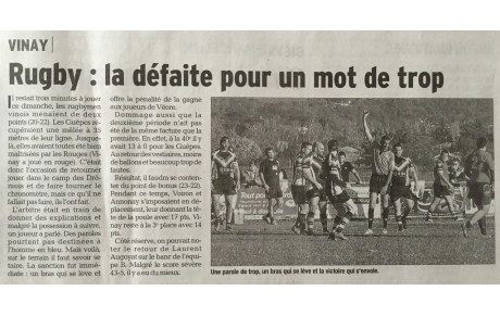 L'article du jour 04/11/2015