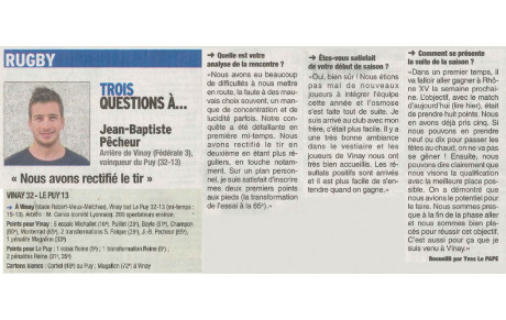 L'article du jour 07/12/2015