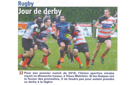 L'article de la semaine 22/01/2016