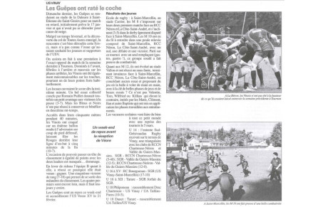 L'article de la semaine 12/02/2016