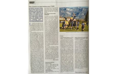 L'article de la semaine 26/02/2016