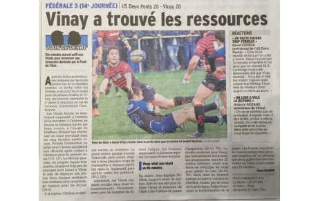 L'article du jour 29/02/2016
