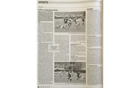 L'article de la semaine 29/04/2016