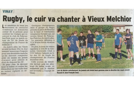 L'article du jour 07/05/2016