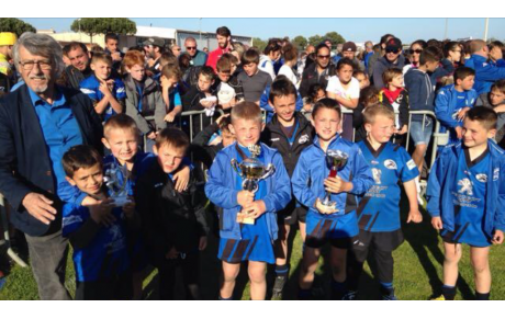 U8 vainqueur du tournoi de Sigean 