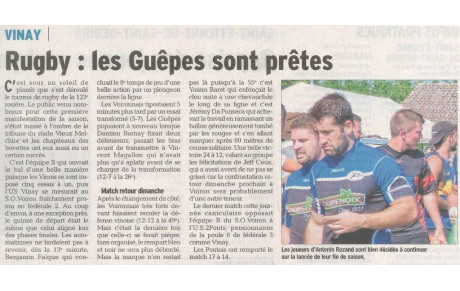 L'article du jour 01-09-2016