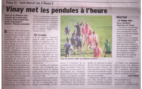 L'article du jour 31-10-2016