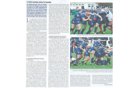 L'article de la semaine 18-11-2016