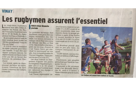 L'article du jour 11/04/2017