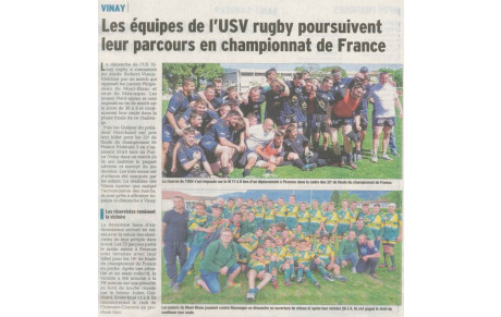 L'article d'hier 19/04/2017