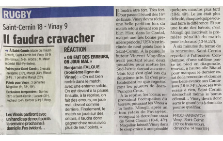 L'article du jour 08/05/2017