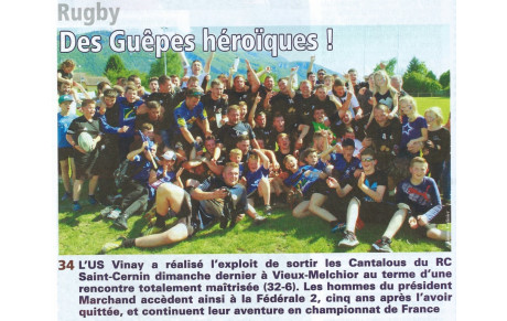 L'article de la semaine 19/05/2017