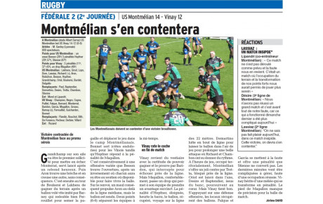 L'article du jour 25/09/2017 (Ed Chambéry)