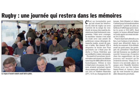 L'article du jour 06/12/2017