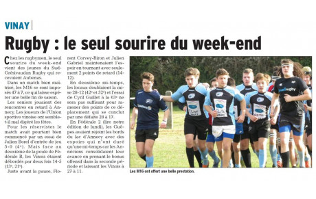 L'article du jour 10/01/2018