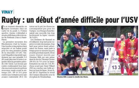 L'article du jour 16/01/2018