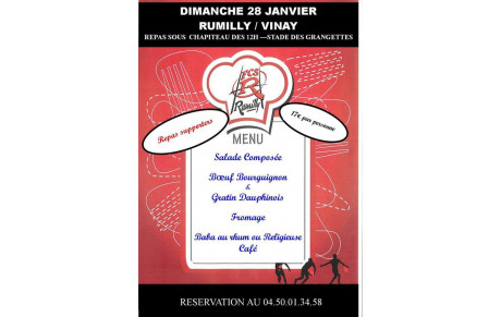 Dimanche 28 janvier à Rumilly...