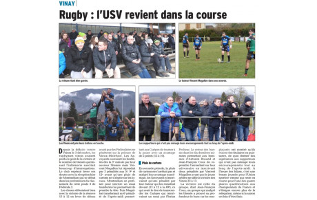 L'article du jour 22/01/2018